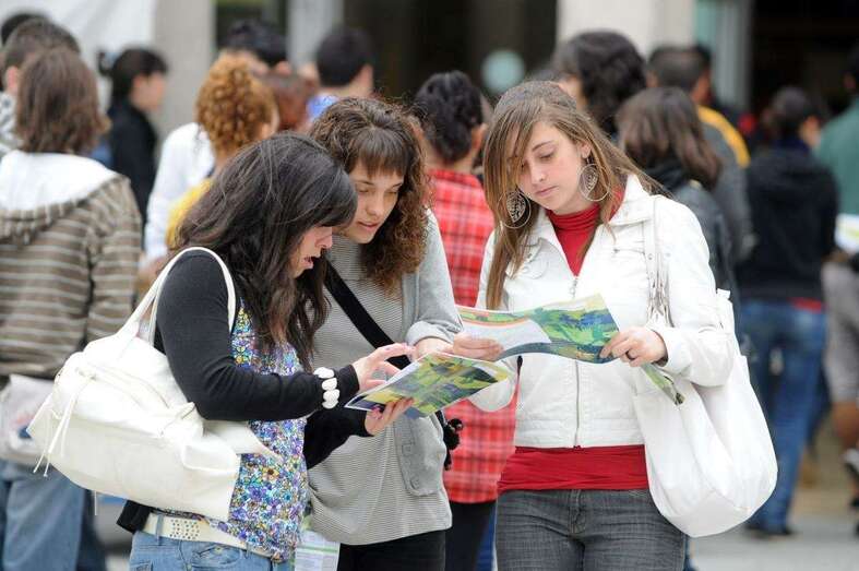 Estudiantes canarios (Foto TA)